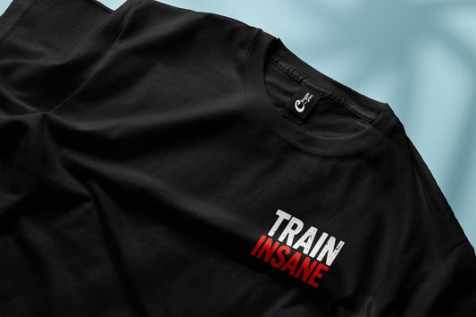 Train Insane Motivation Graphic T-Shirt